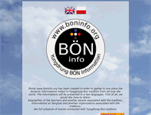 Tablet Screenshot of boninfo.org